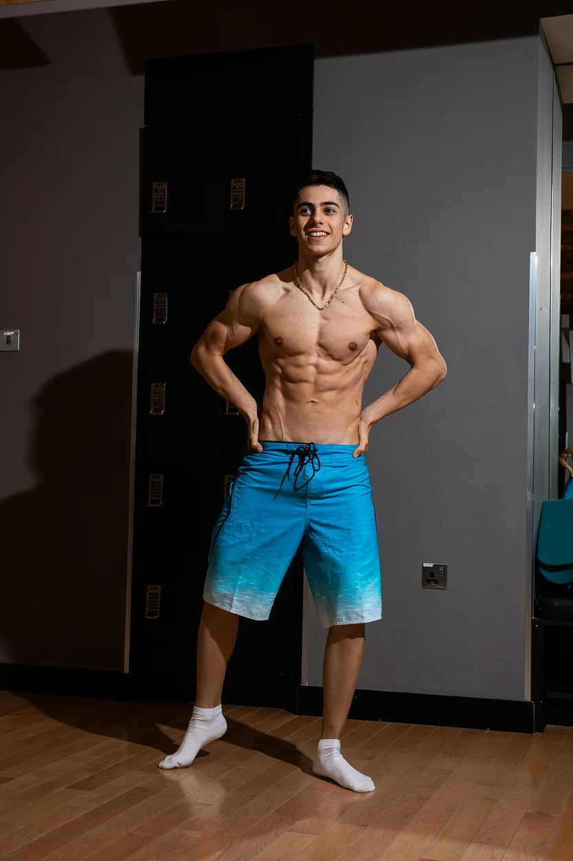 Emad Deznabi at sixteen, 2018